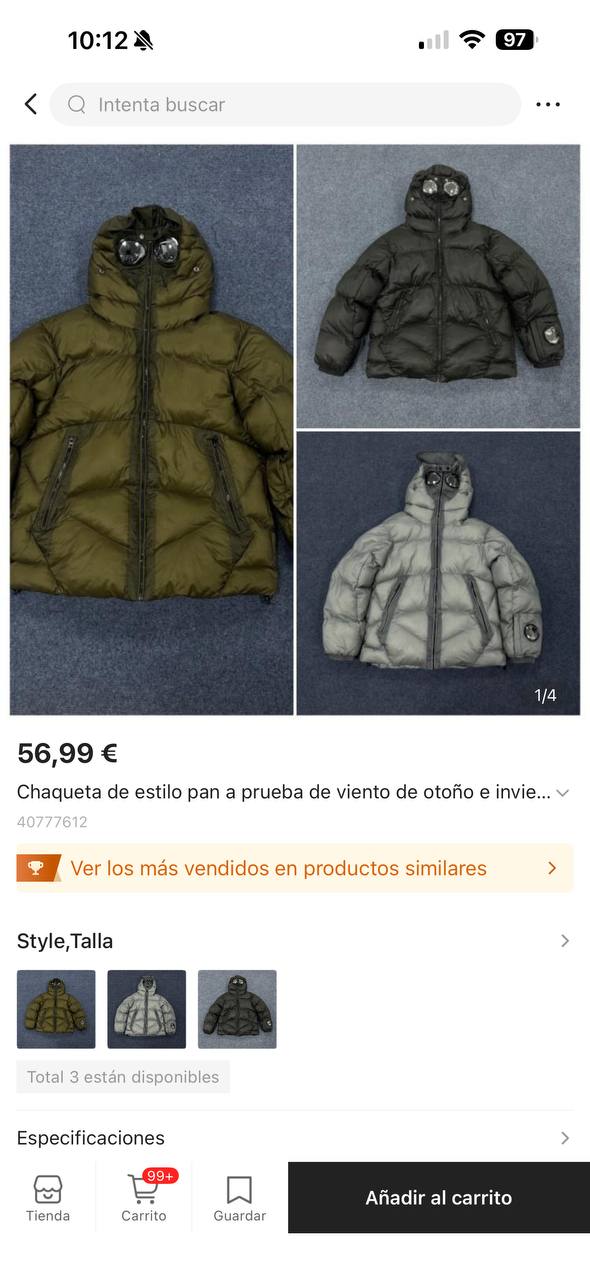 Chaqueton CP C0MP4NY x Palace