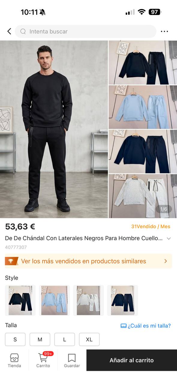 Chandal Nike x Nocta Sin Capucha