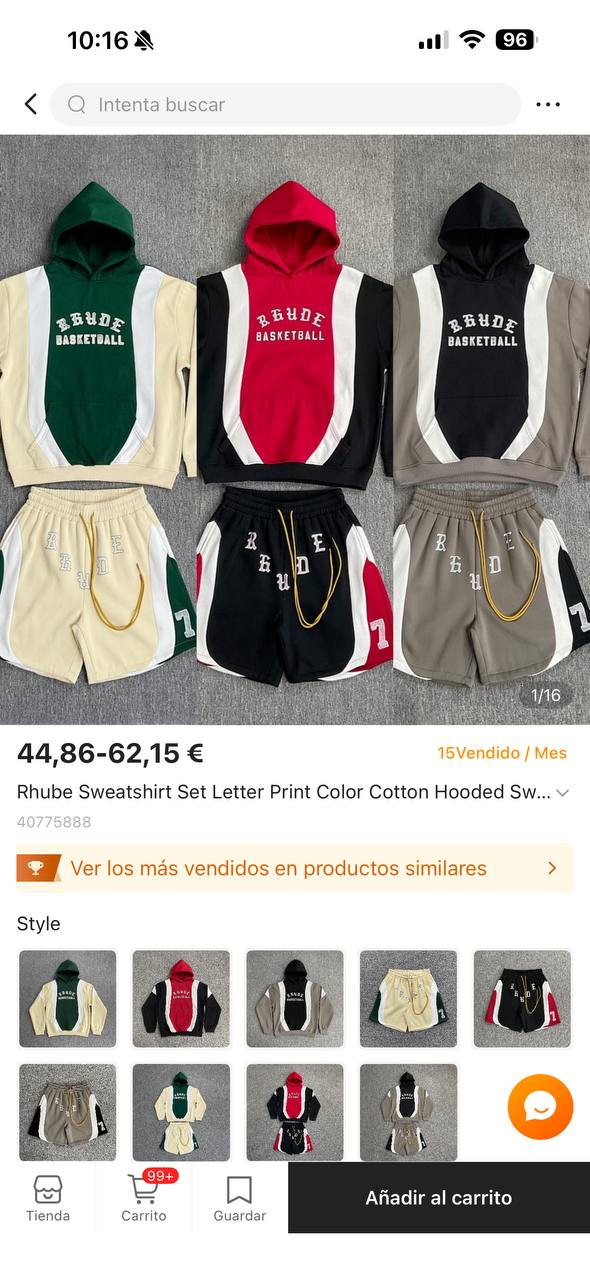 Conjunto Rhude