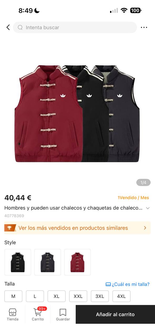 Chaleco ADlD4S Año Nuevo Chino