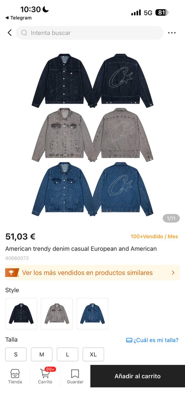 Vaquera Corteiz Jacket