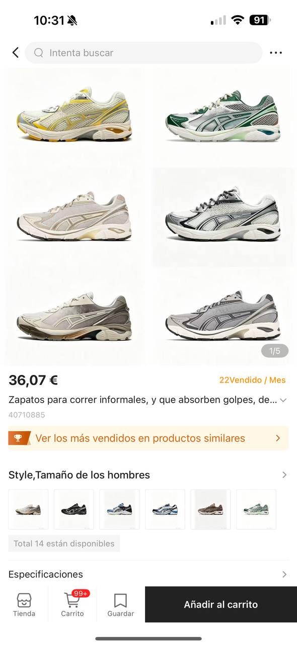 ASICS Gt 2160
