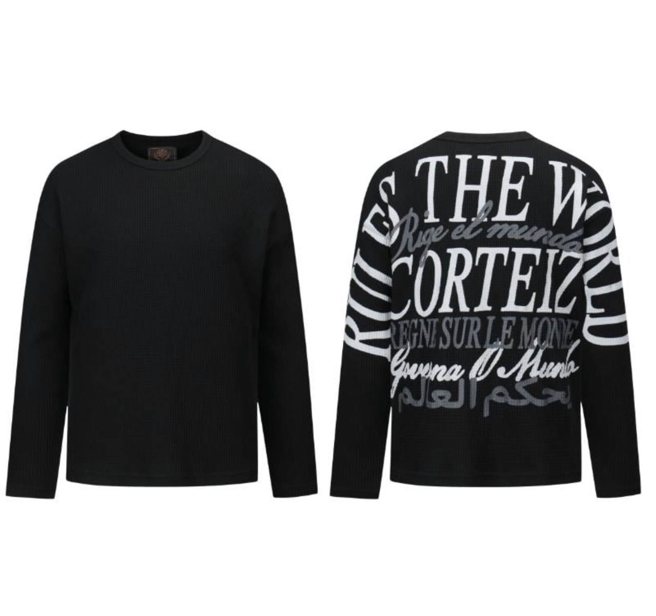 Graphic Crew Neck Jumper