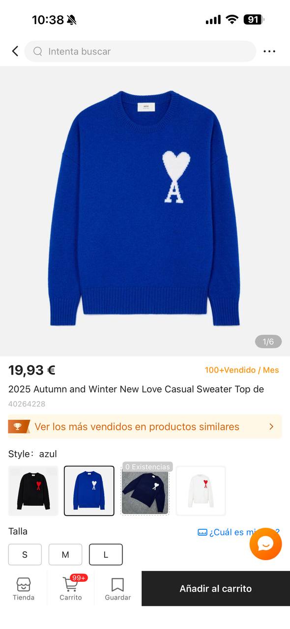 Jersey AMl Paris