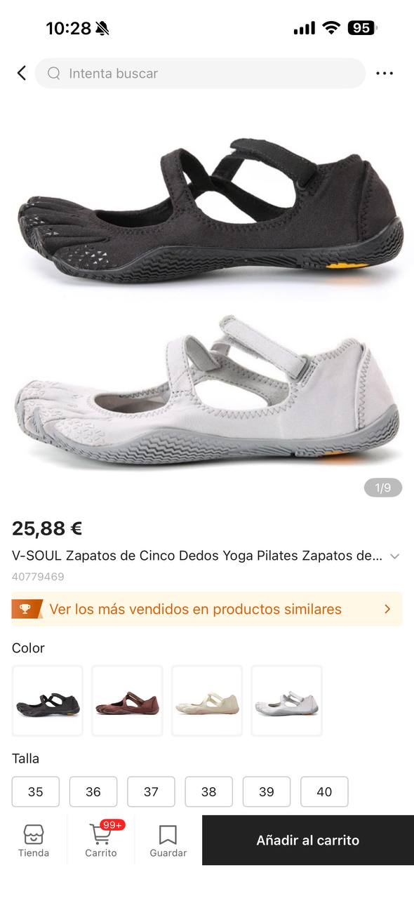 Barefoot Vibram 5 Fingers
