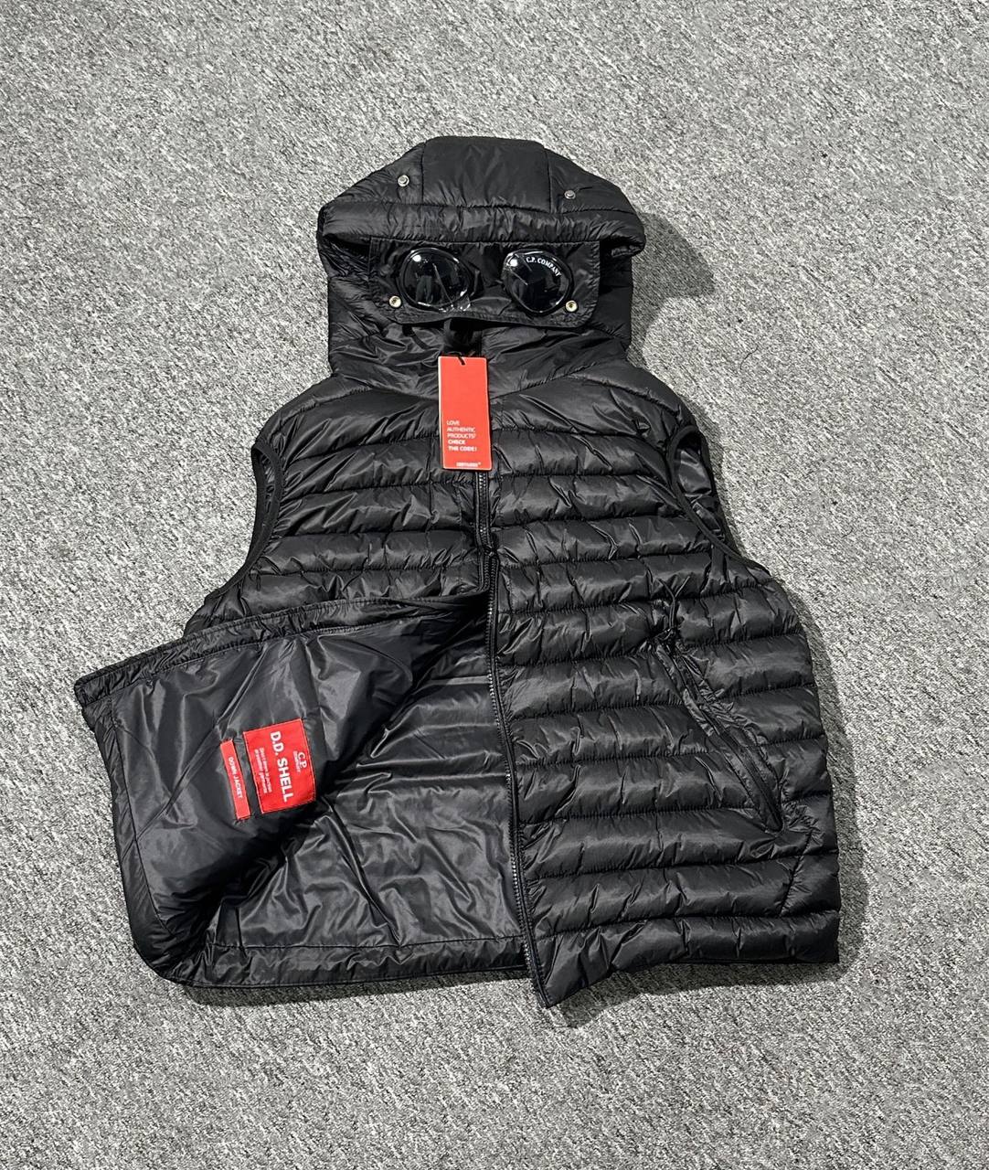 C.P. Company Goggle Hooded Puffer Vest
