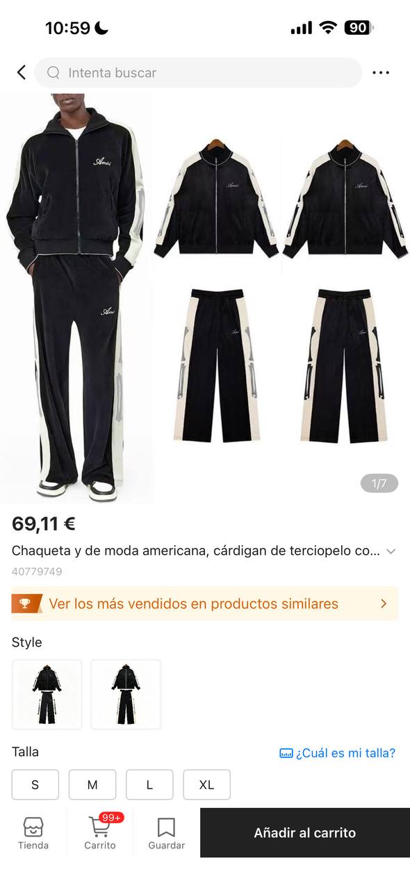 AMlri Track Jacket & Trousers Set