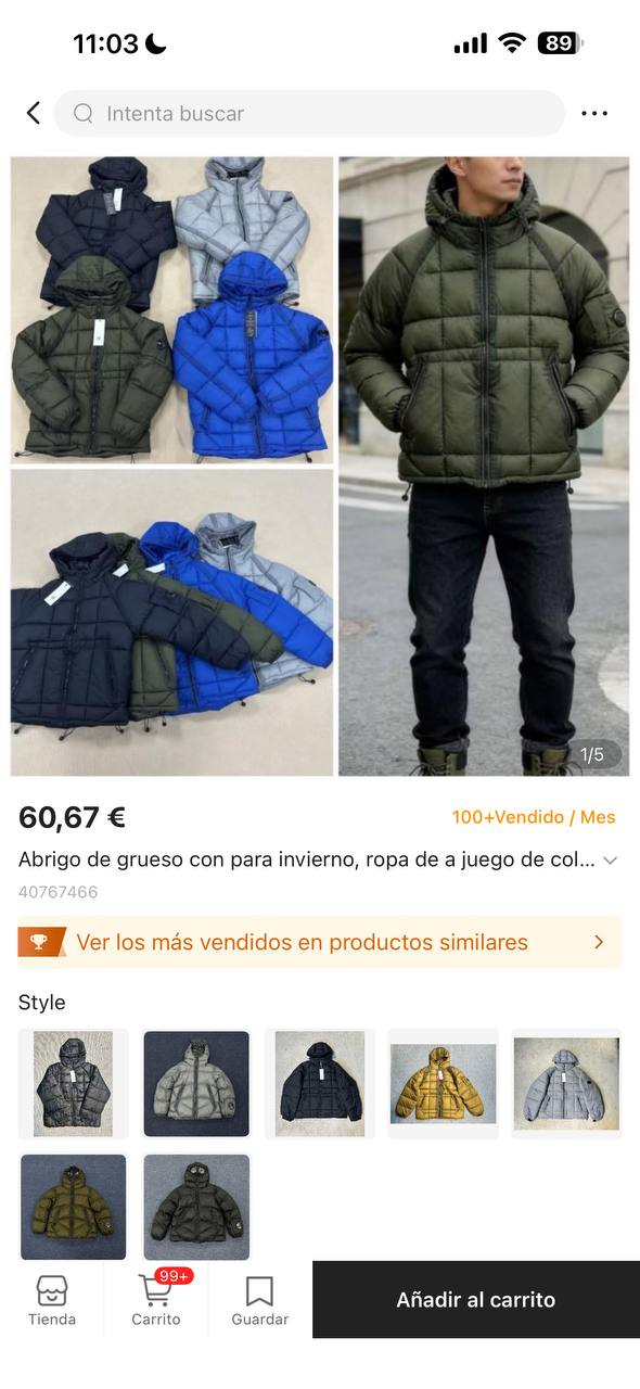 Chaqueton CP C0MP4NY x Palace