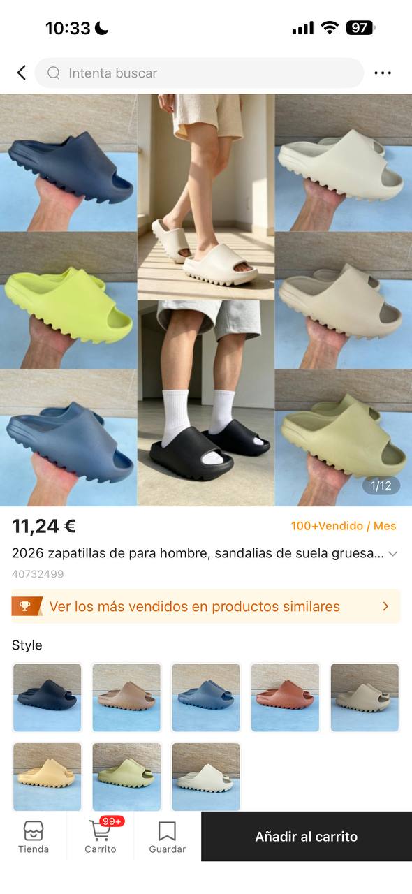 Y3ezy Slides