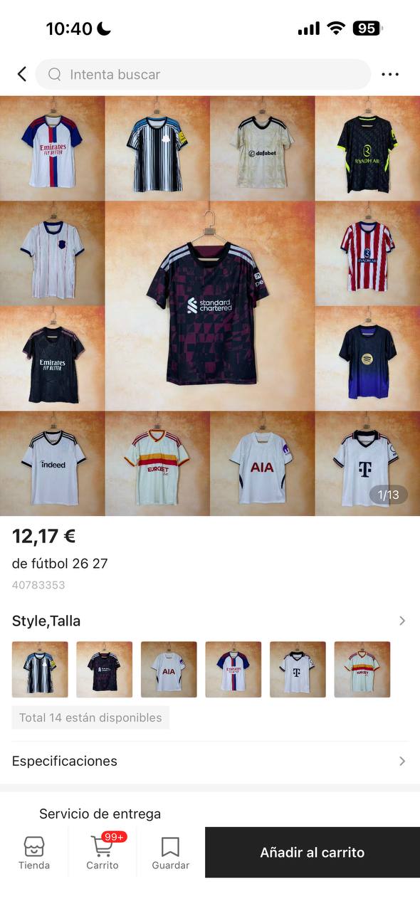 CAMlsetas De Futbol 26/27 ⚽️