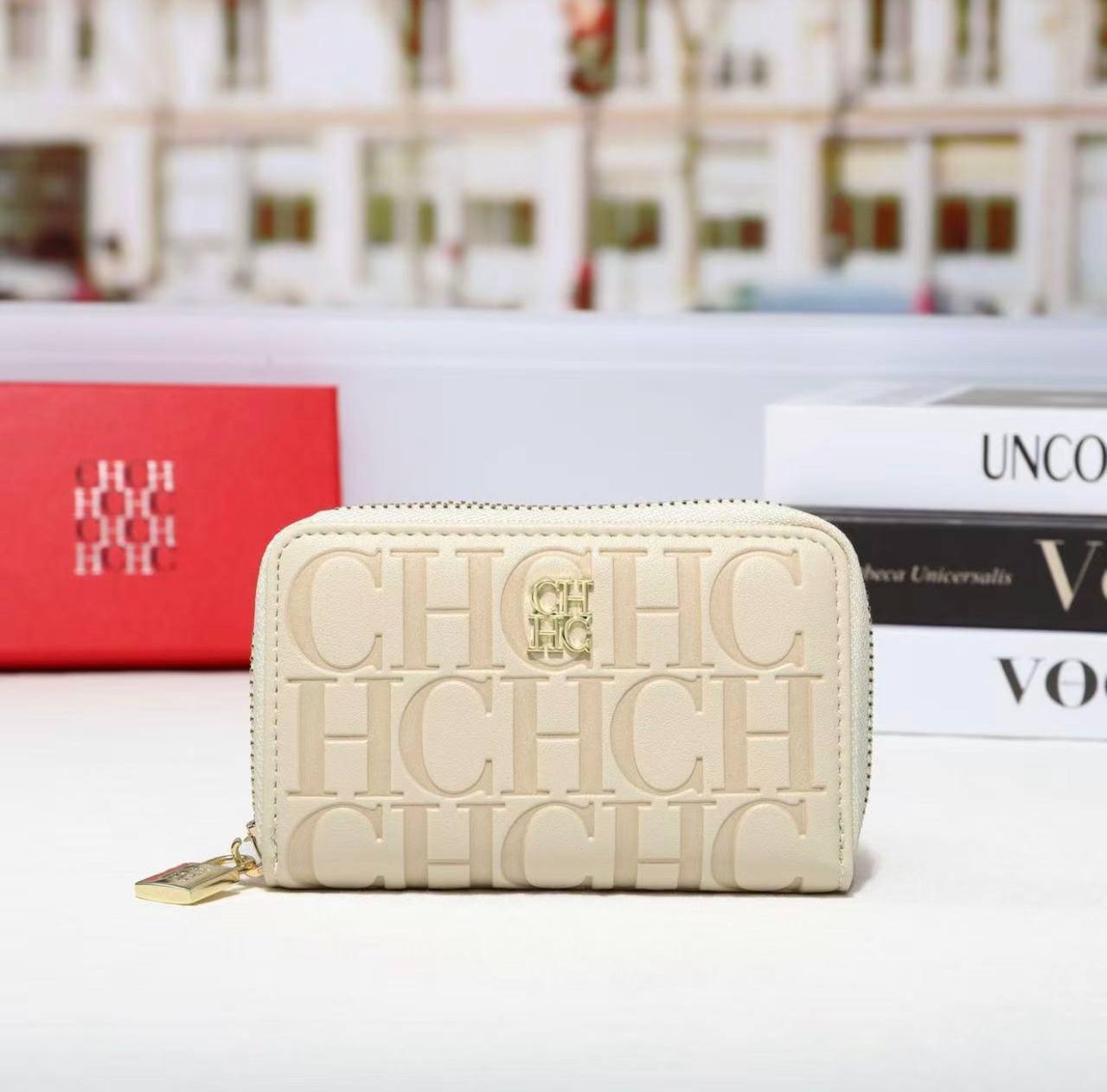Carolina Herrera Zip Around Wallet