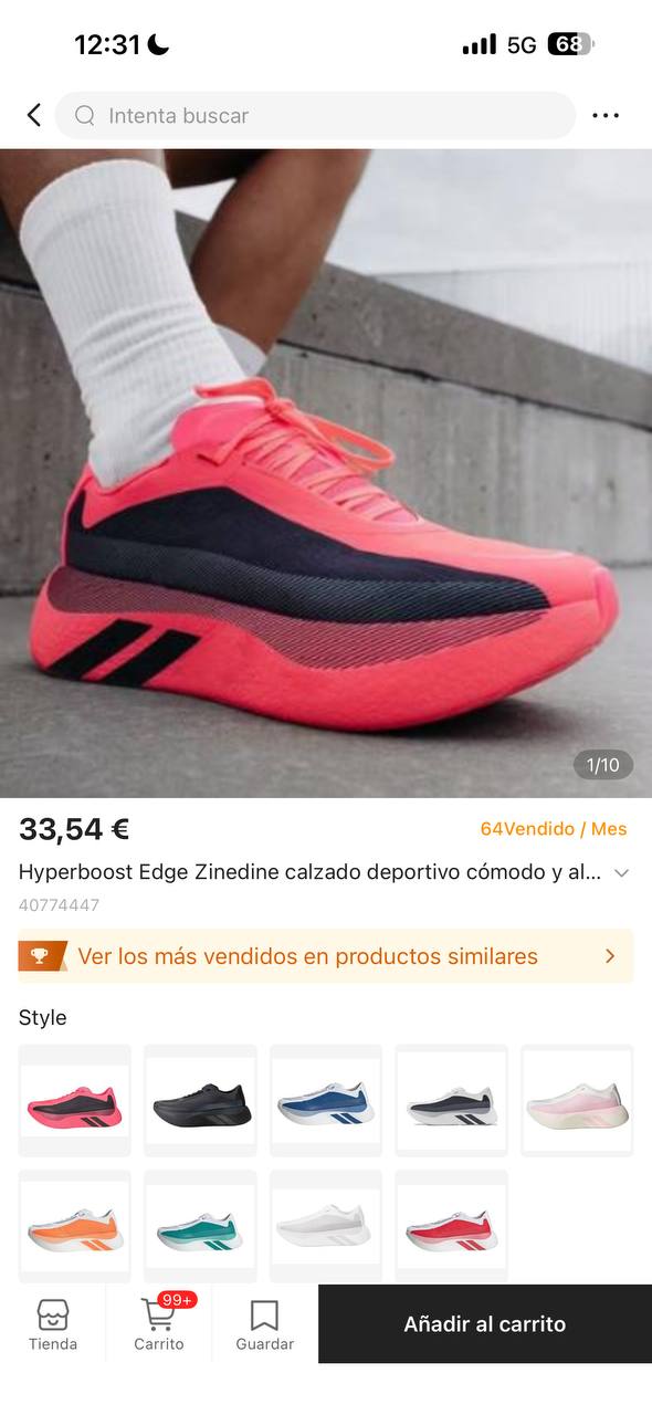 Adidas Hyperboost Edge