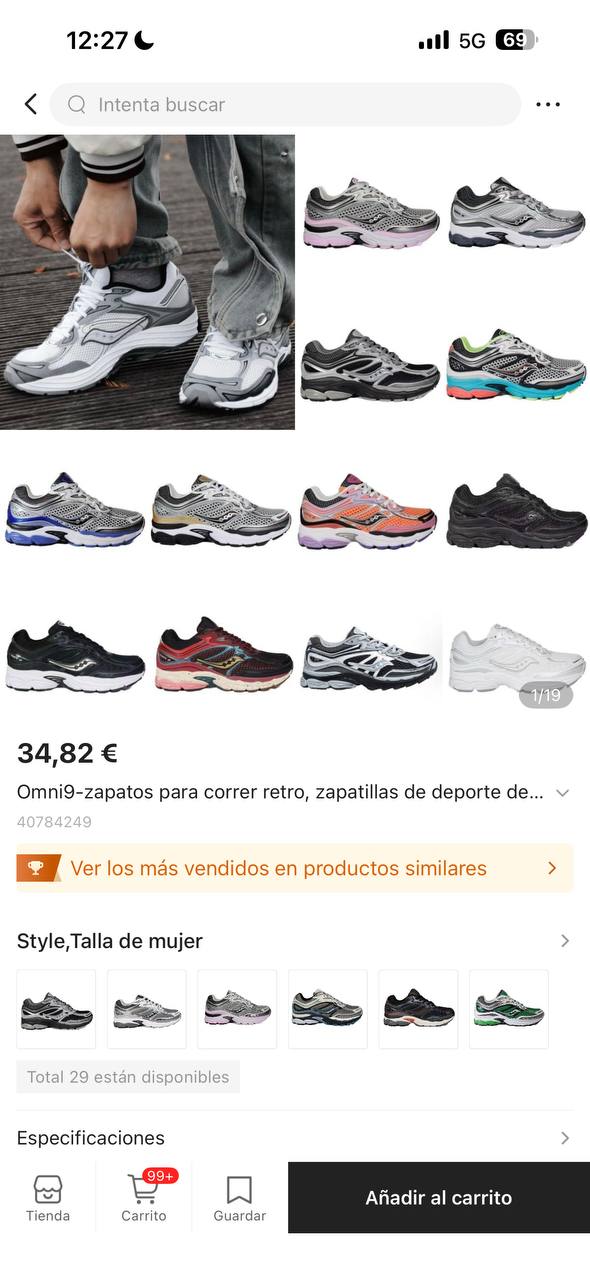 Saucony Pro Omni Grid 9