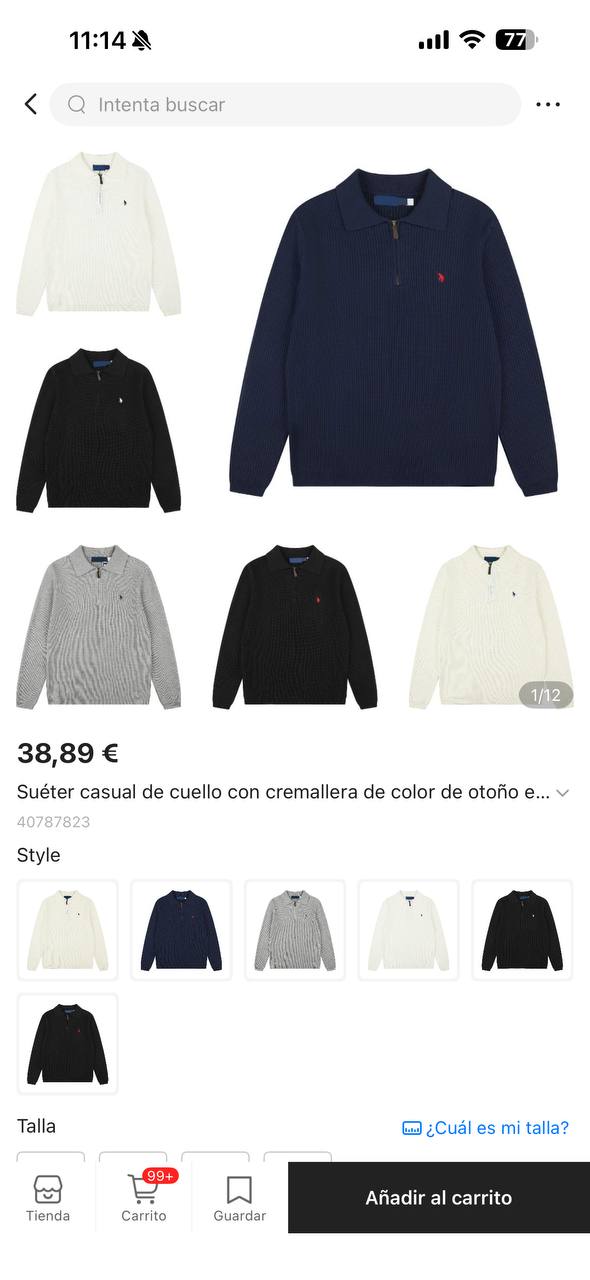 Quarter Zip Ralph Lauren