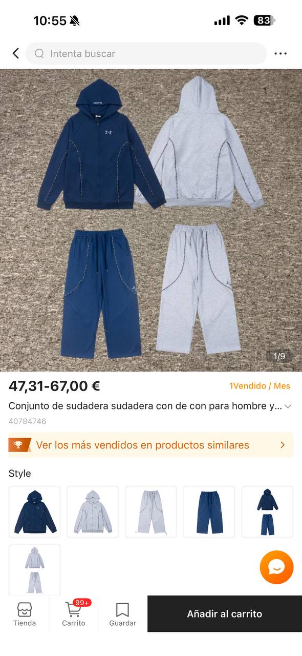 Mertra Hoodie & Trousers Set