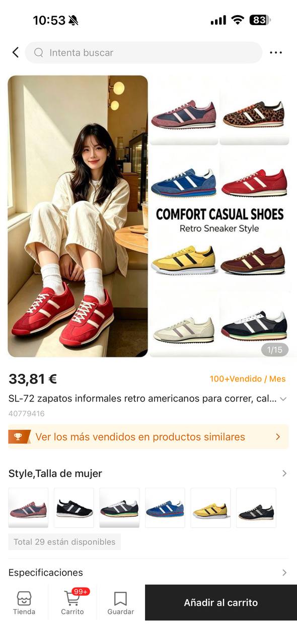 Adidas Sl72