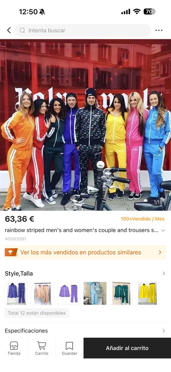 Palm Angels Tracksuit Set