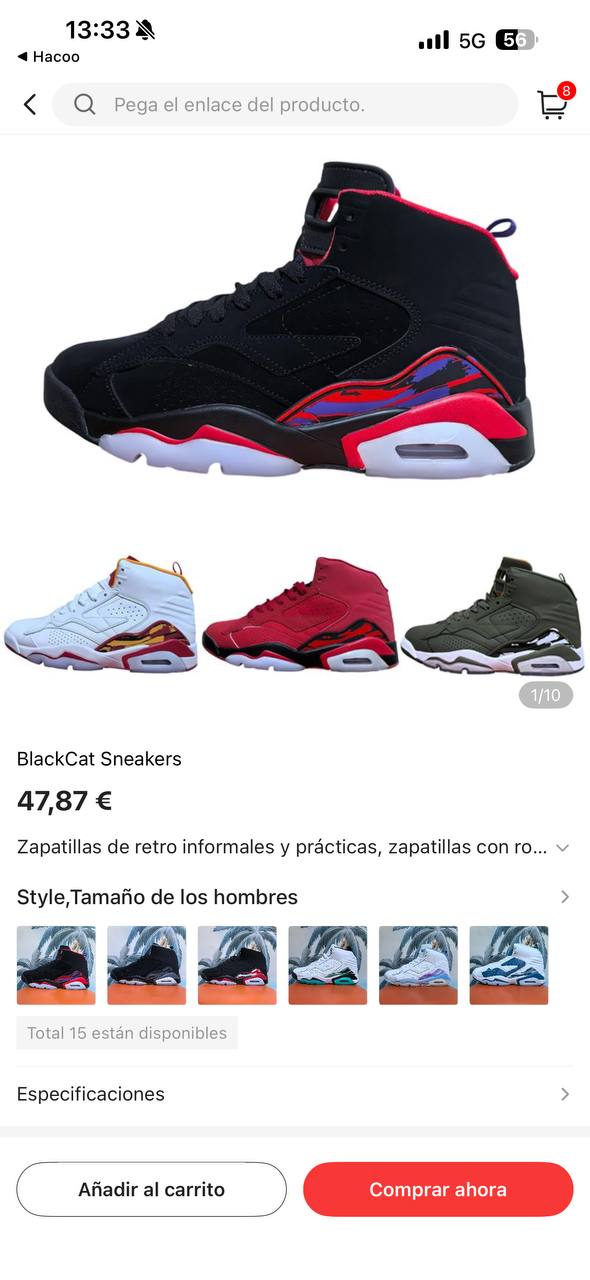 Jordan High Top Basketball Trainers