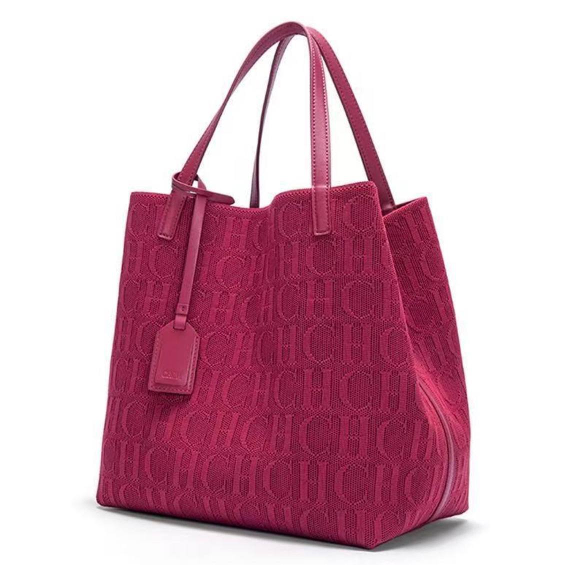 Carolina Herrera Monogram Tote Bag