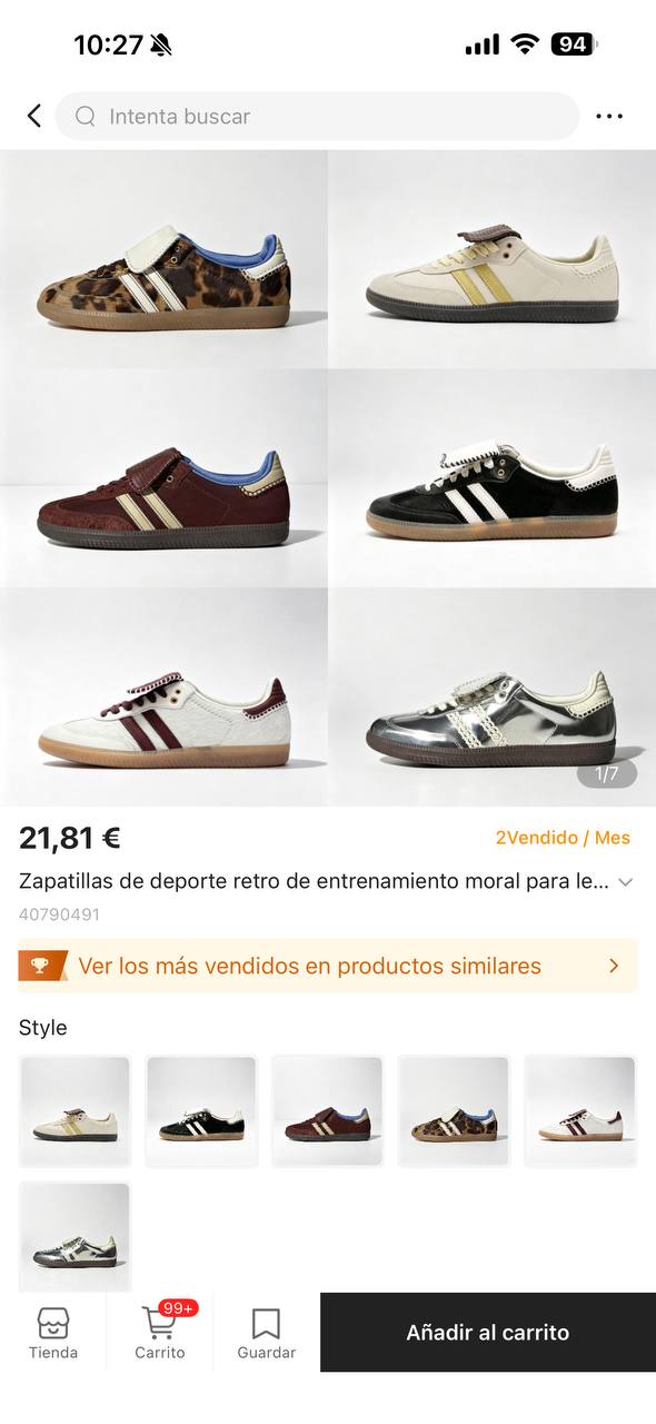 Adidas Samba x Wales Bonner