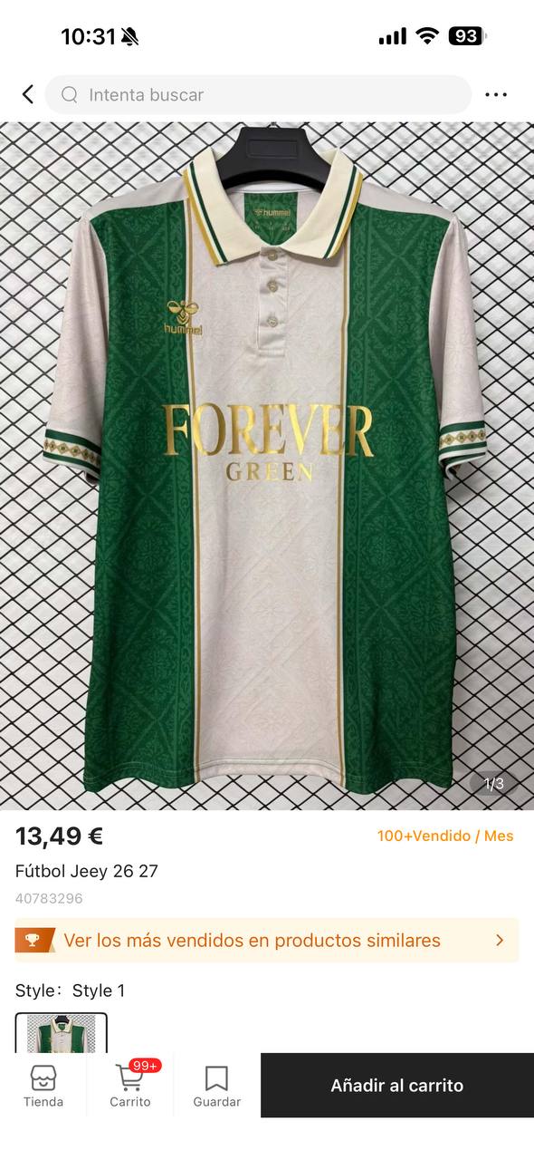 CAMIseta Del Betis Edicion Especial 26/27 ⚽️