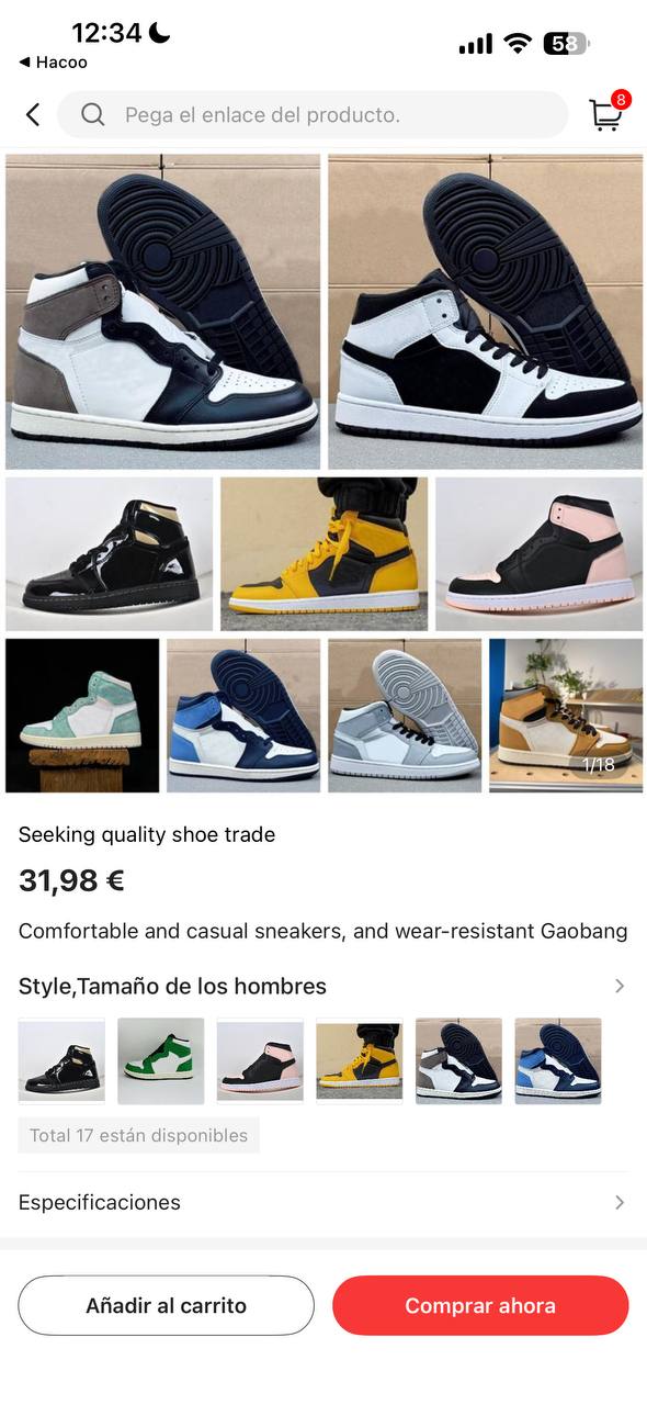 Nike High Top Trainers