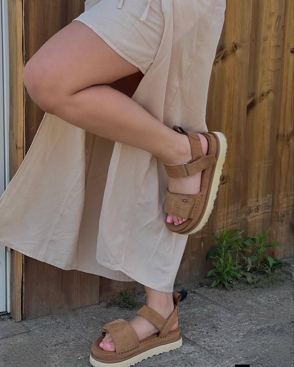 UGG Platform Strappy Sandals