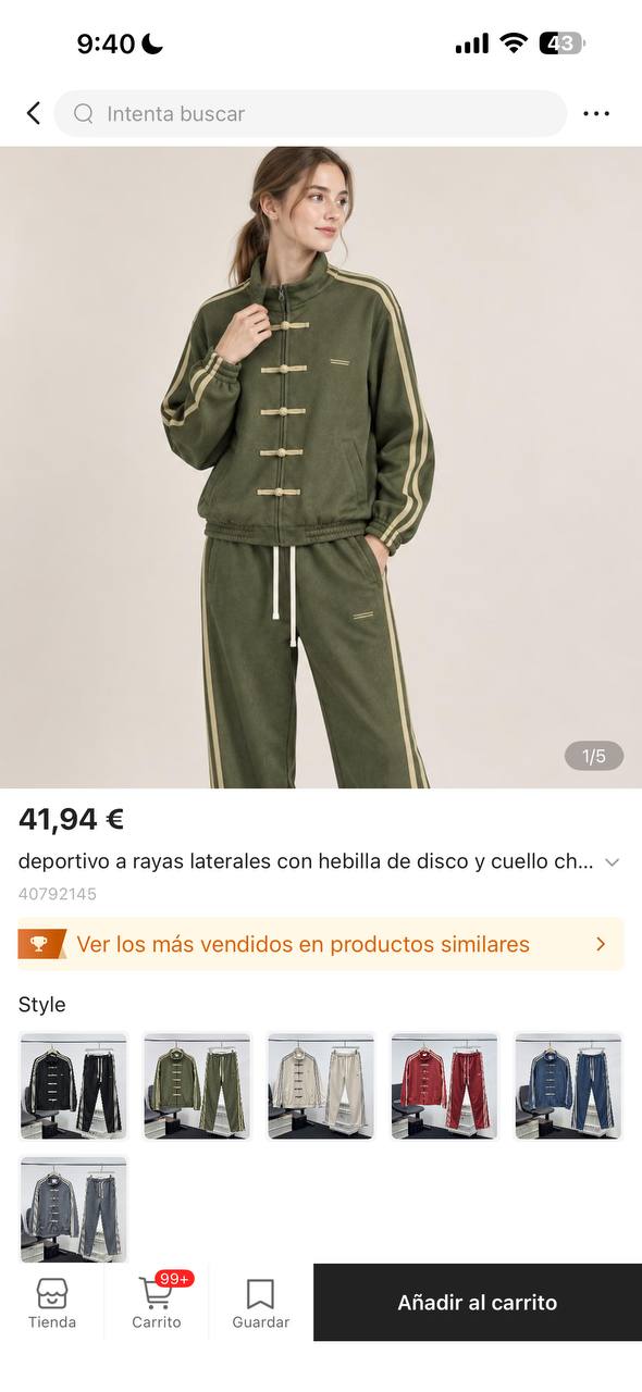 Adidas Año Nuevo Chino Tracksuit Set