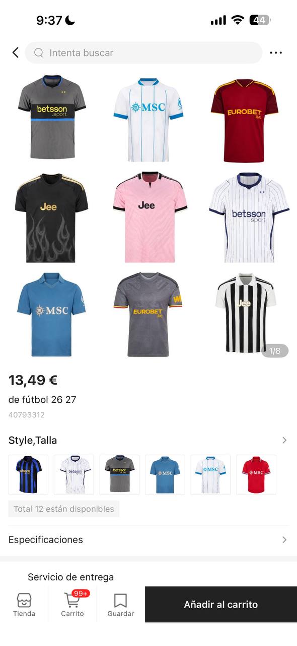 CAMIsetas Serie A 26/27 ⚽️