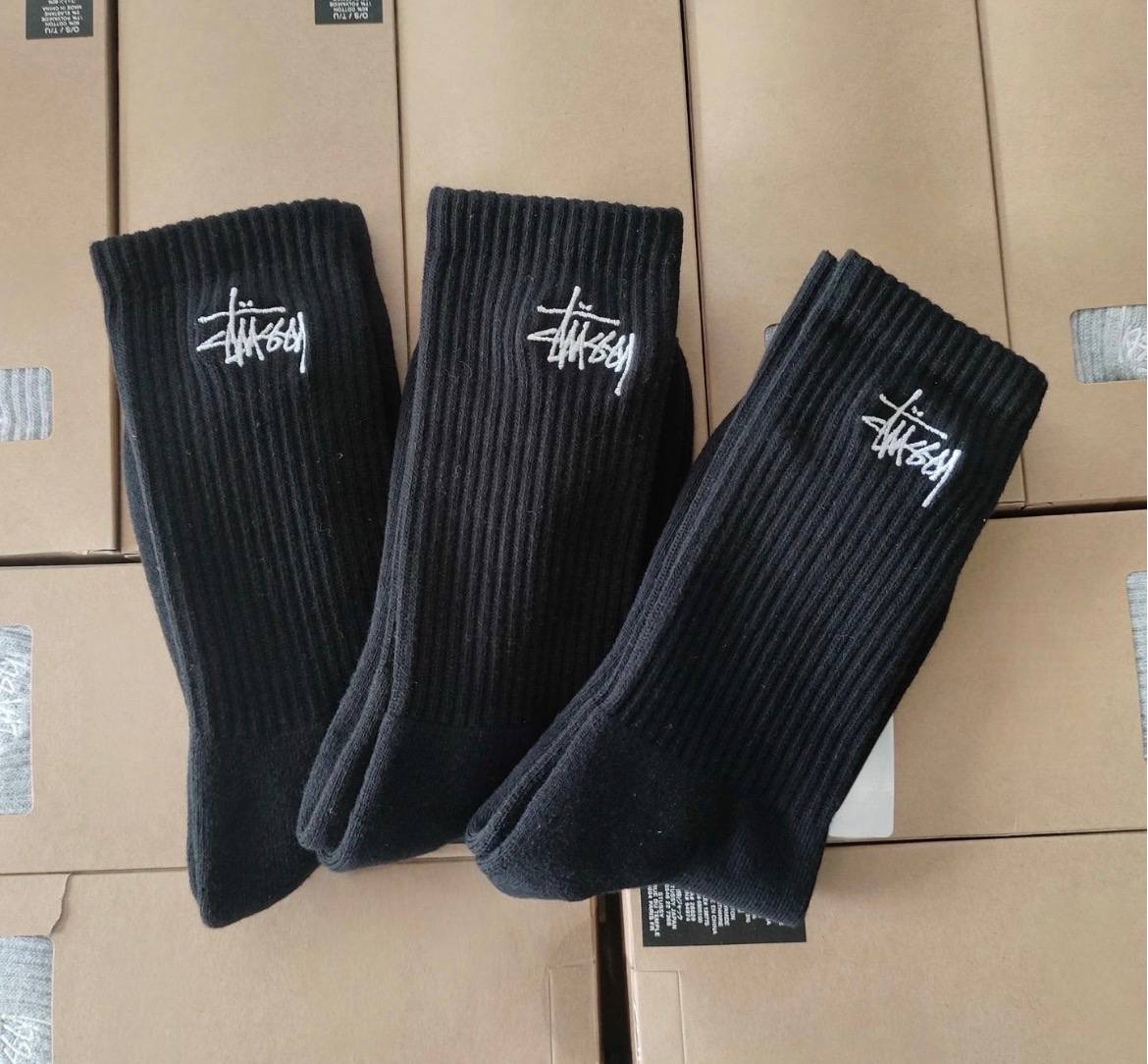 Stussy Ribbed Crew Socks