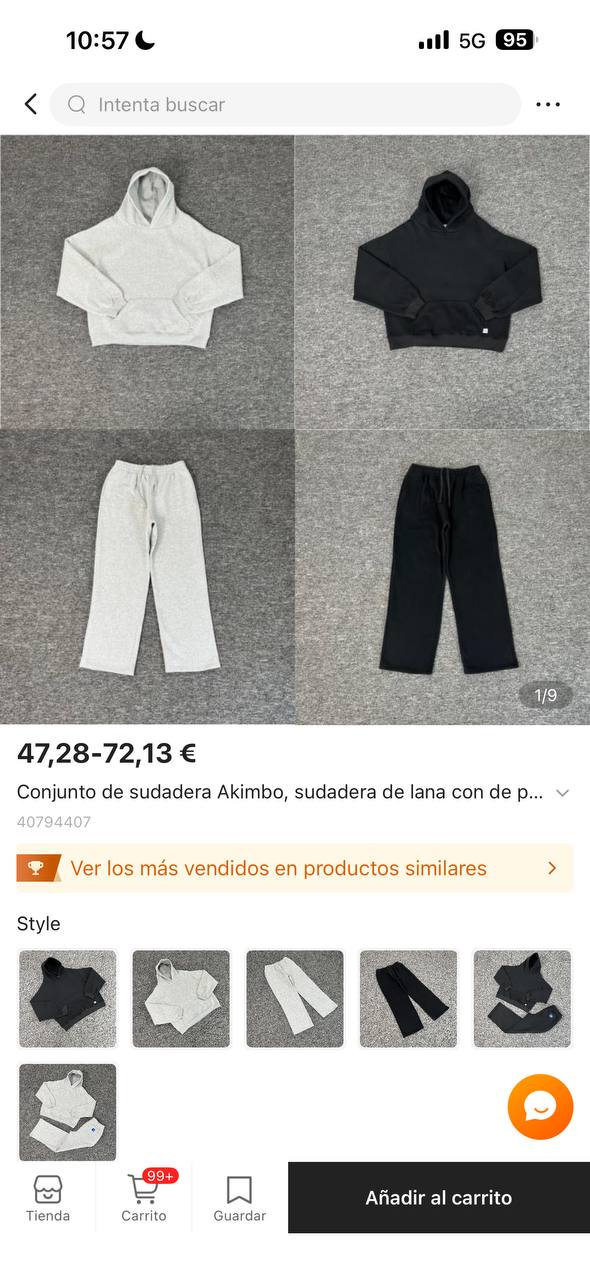 Akimbo Hoodie & Jogger Set
