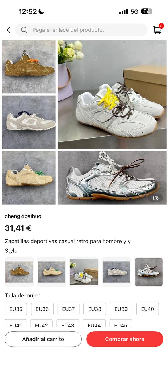 New Balance x Miu Miu Low Top Trainers