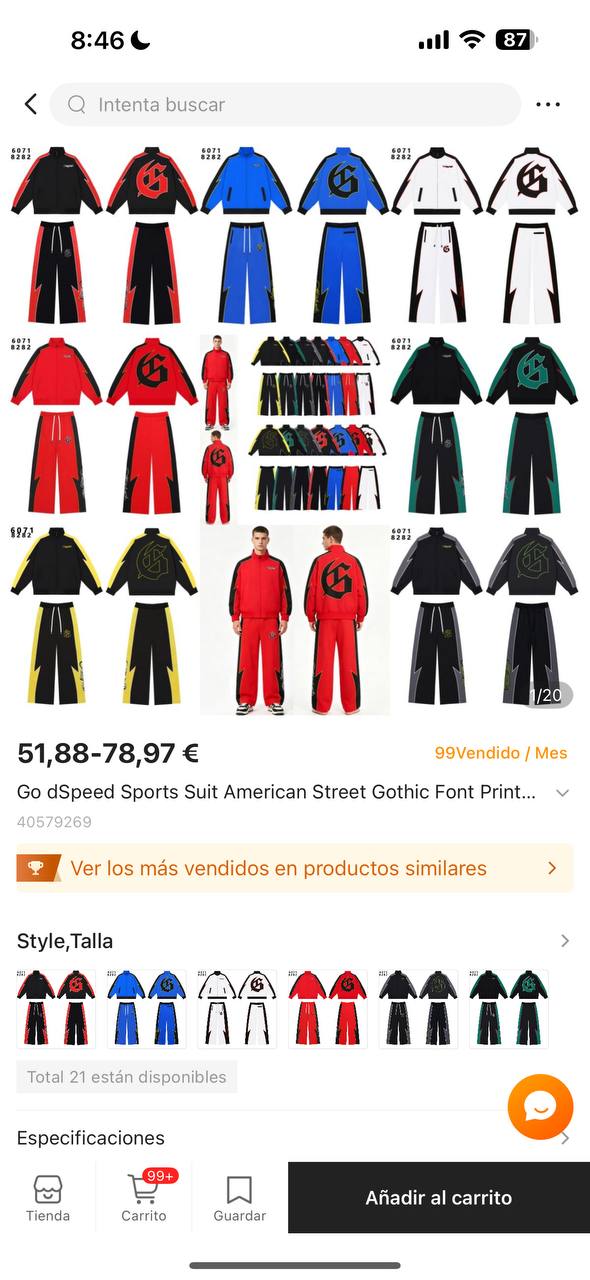 Godspeed Matching Tracksuit Set