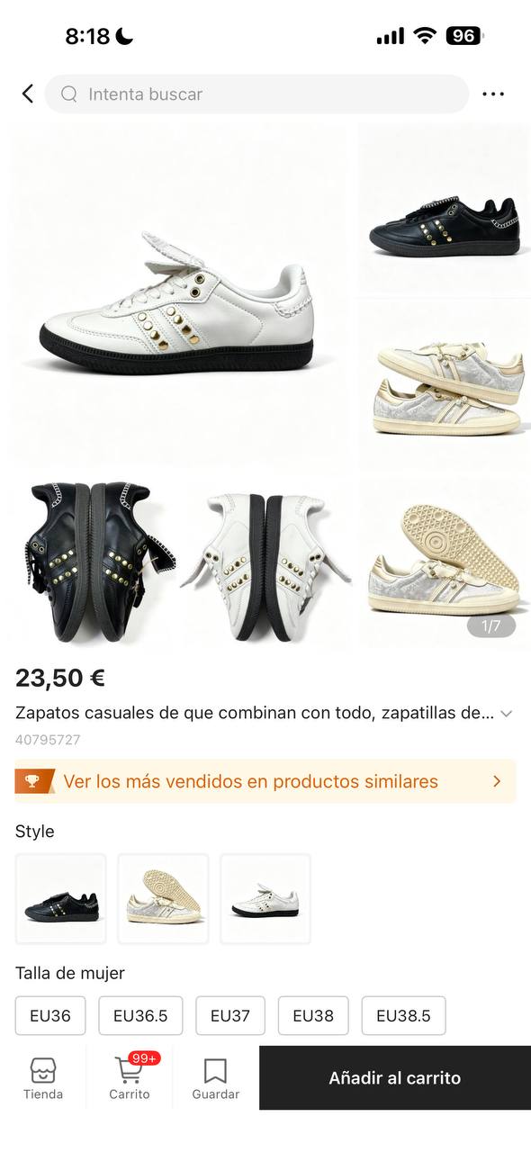 Adidas Samba x Wales Bonner Studded Pack