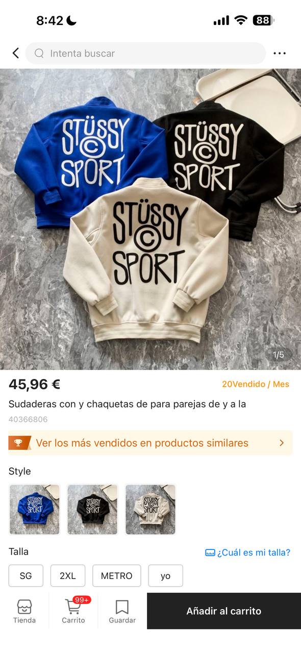 Stvssy Jacket