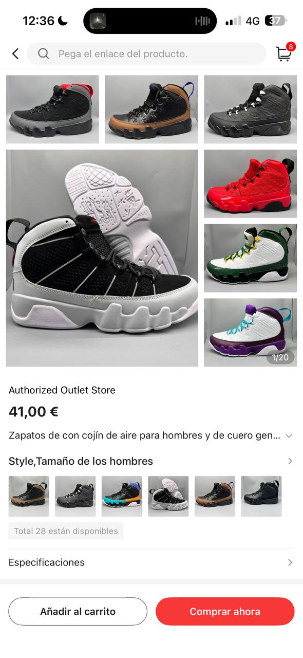 Jordan High Top Basketball Trainers