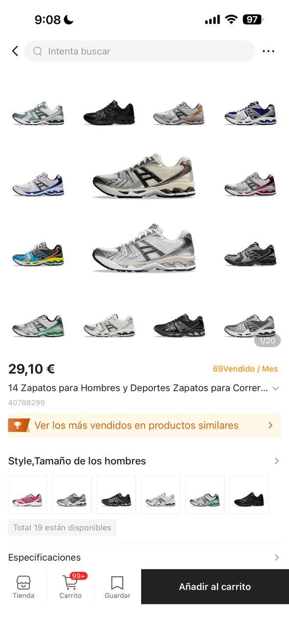 ASICS Gel Kayano 14 x Angelo Baque