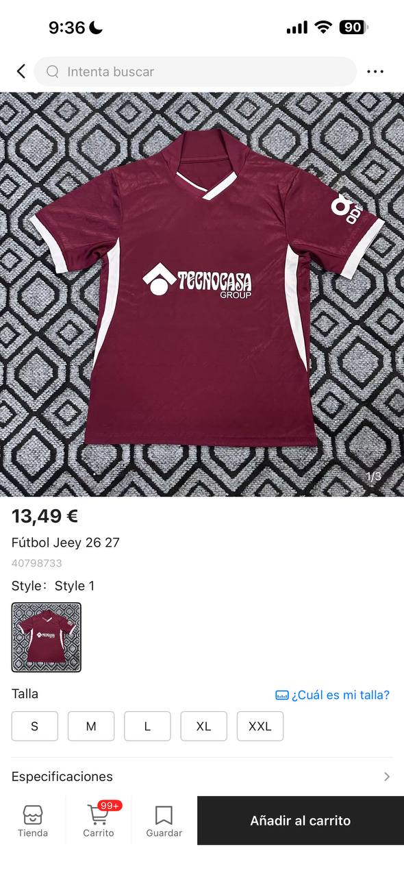 CAMIseta Del Getafe 26/27