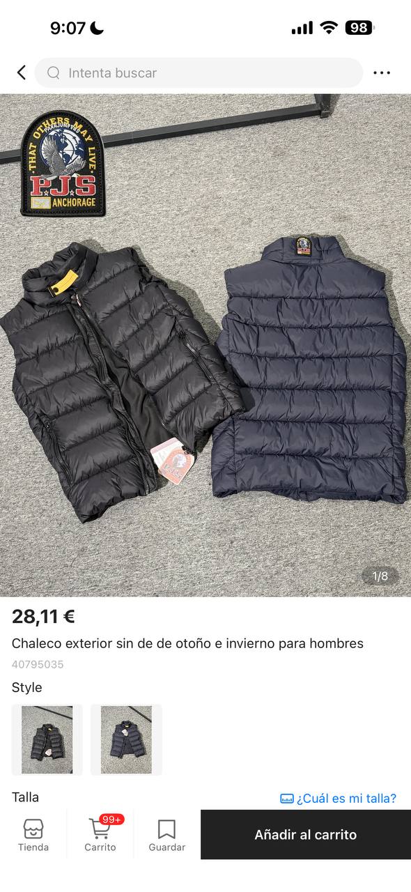 Chaleco Parajumpers