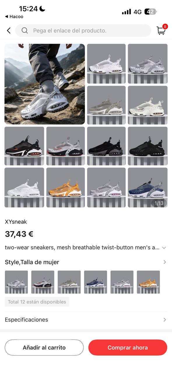 Nike Chunky Mesh Trainers