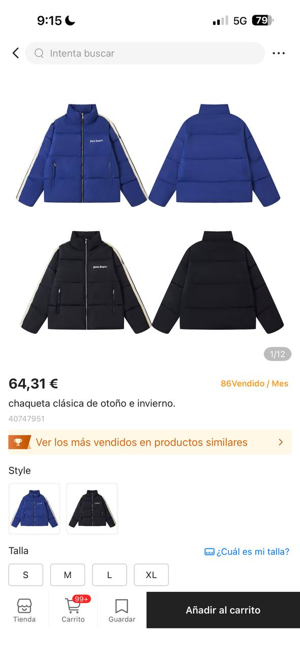Chaqueton Palm Angels