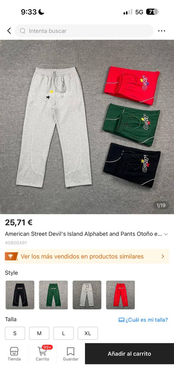 PantAlon Chandal Corteiz