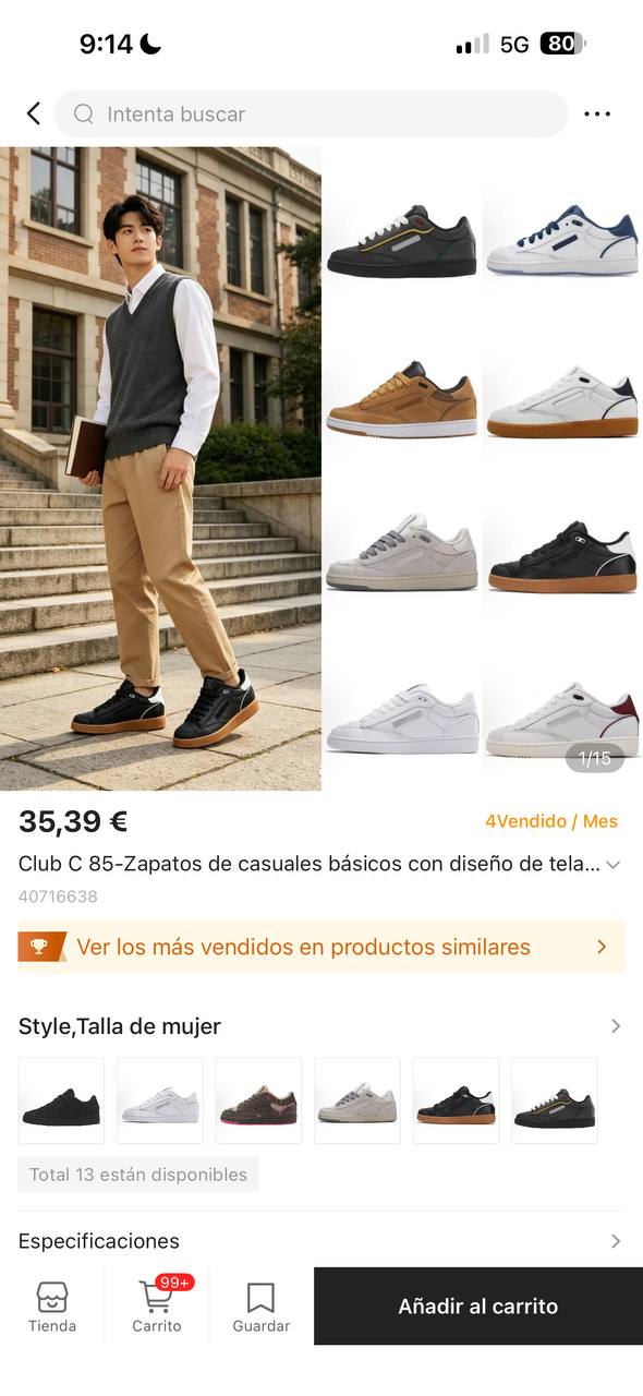 Reebok Club C 85