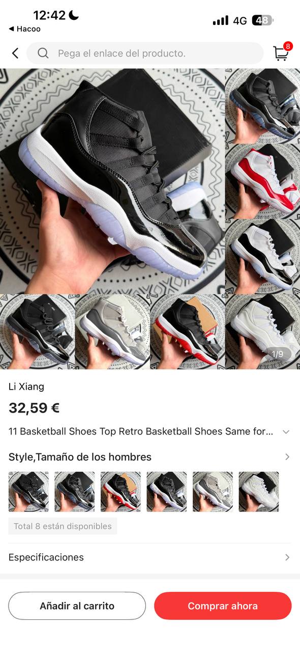 Jordan High Top Basketball Trainers