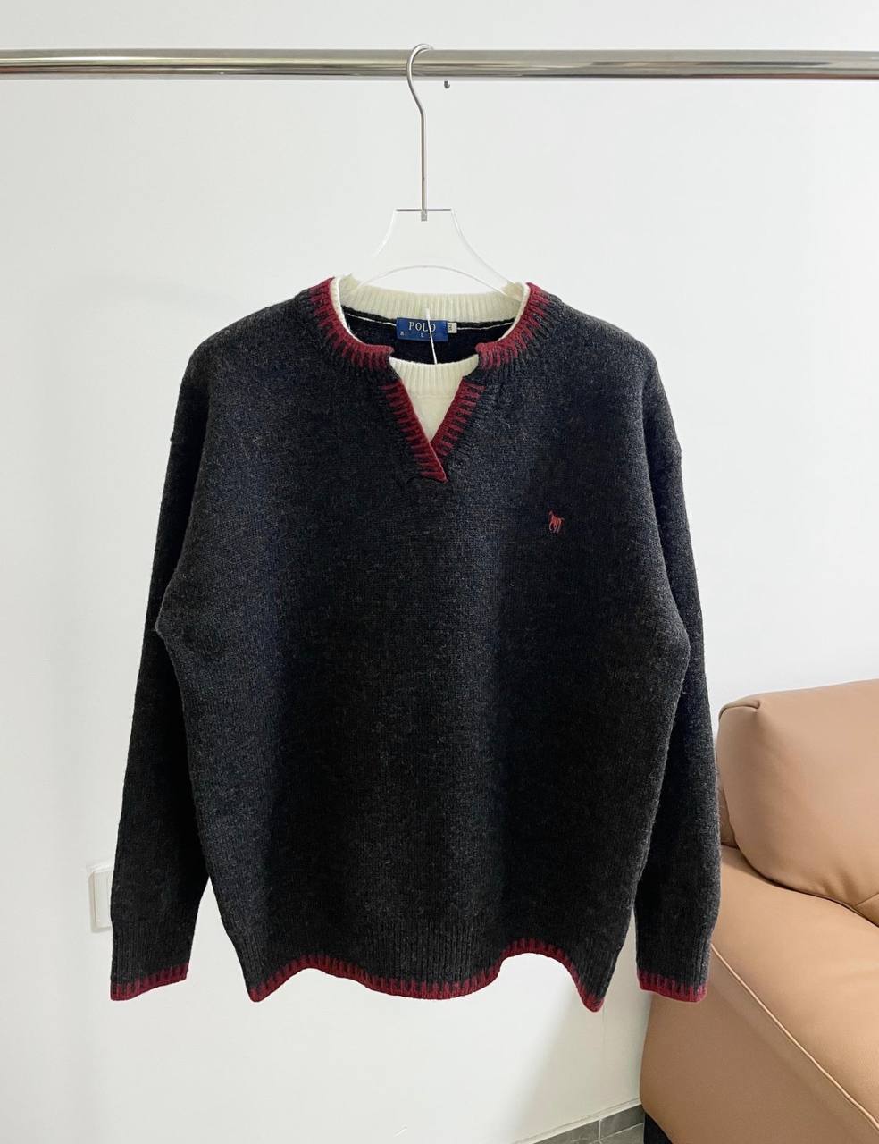Polo Ralph Lauren V Neck Knit Jumper