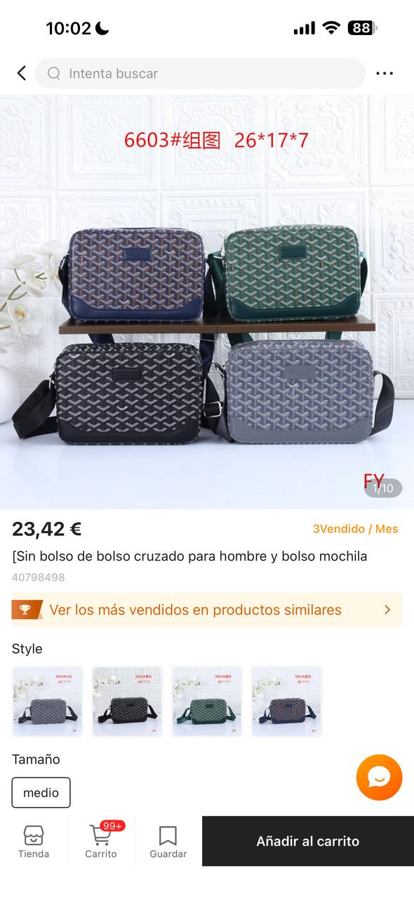 Riñonera Goyard