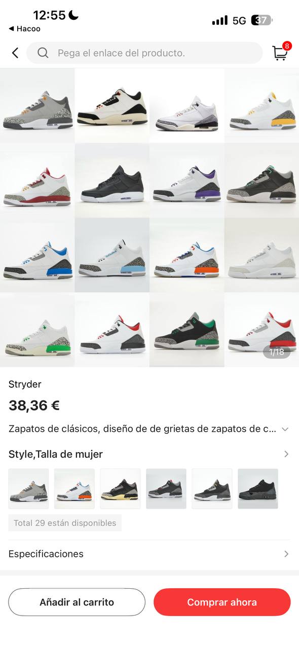 Jordan High Top Basketball Trainers