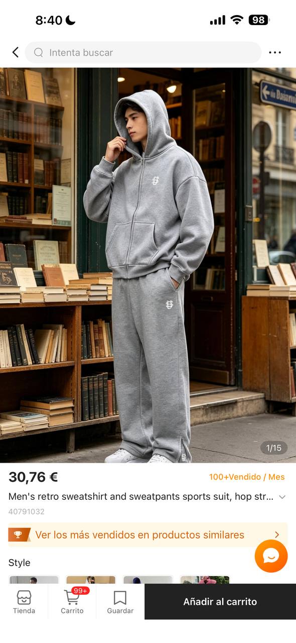 Suvene Hoodie & Jogger Set