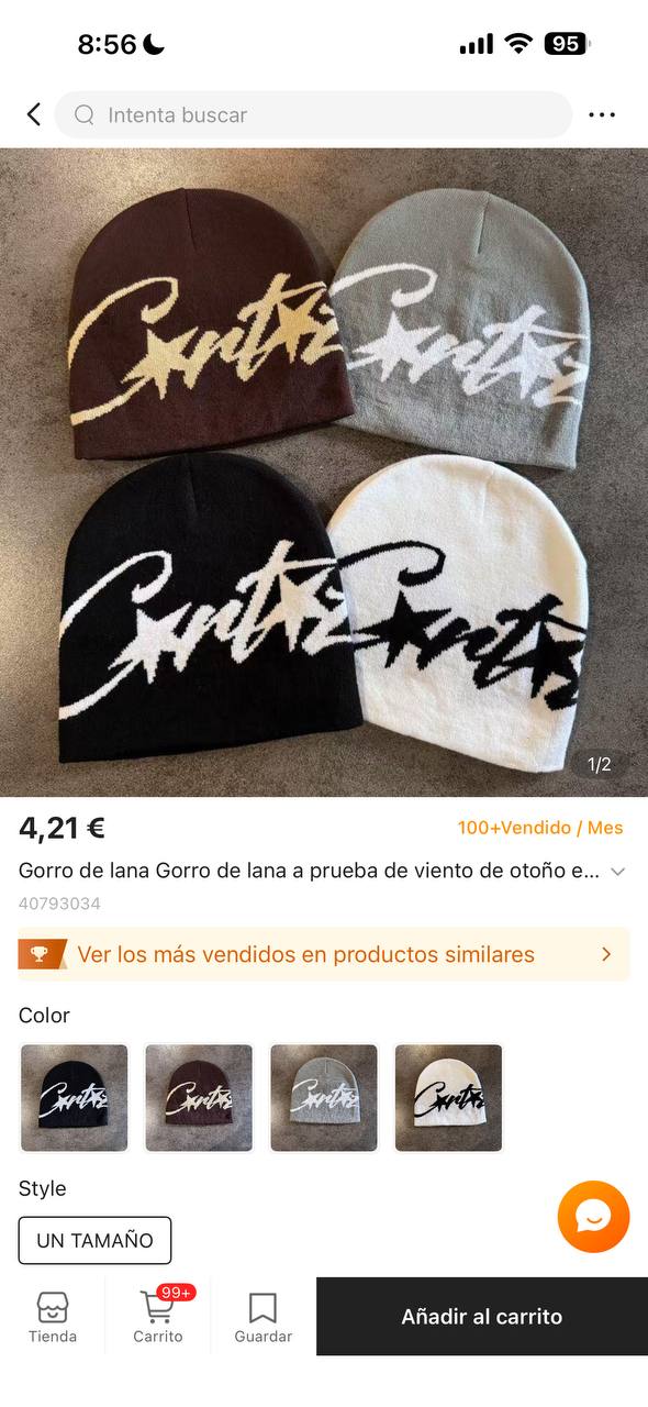 Gorro Corteiz