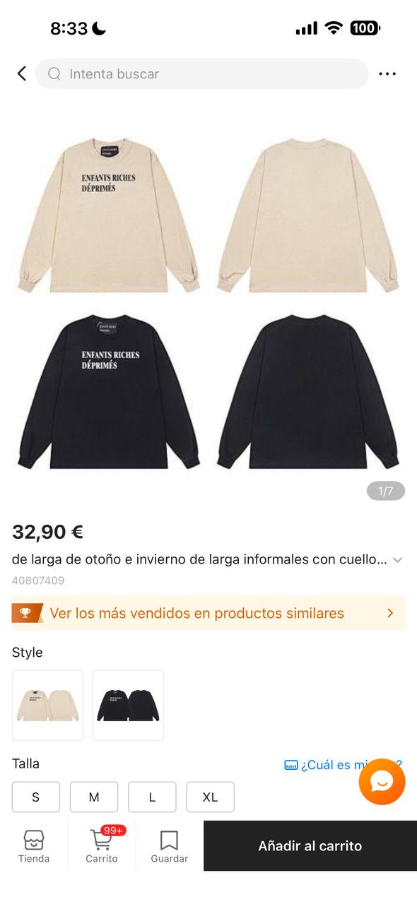 Einfants Riches Deprimes / ERD Sweatshirt